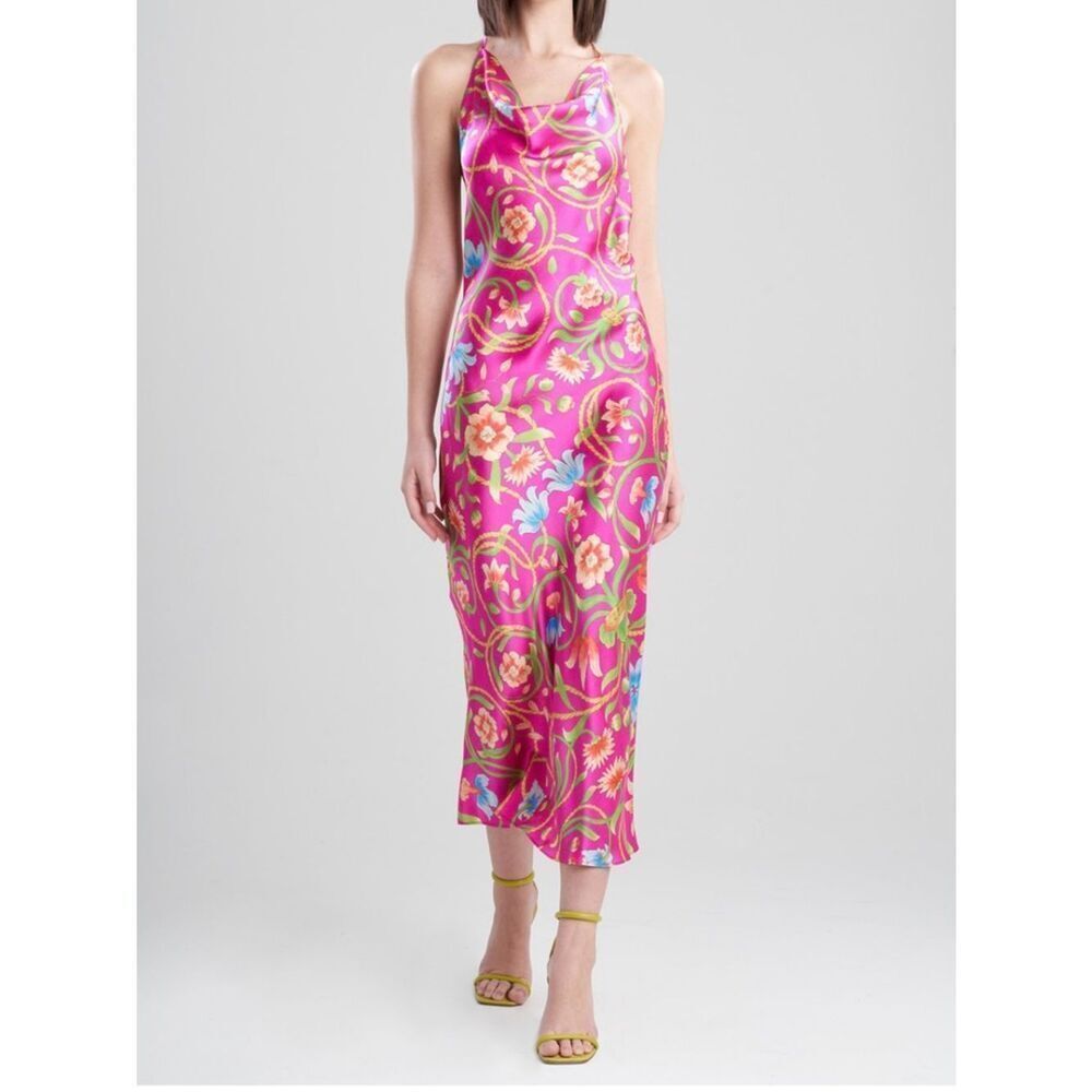 Josie natori RTW SPRING 2022 silk dress